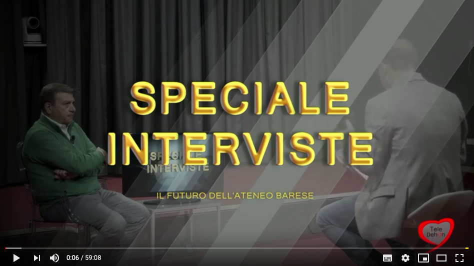 Speciale Interviste 2018/19 Angelo Vacca, docente e direttore della clinica medica Guido Baccelli